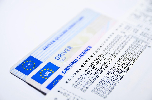 Driving licence card for renting a campervan in Morocco