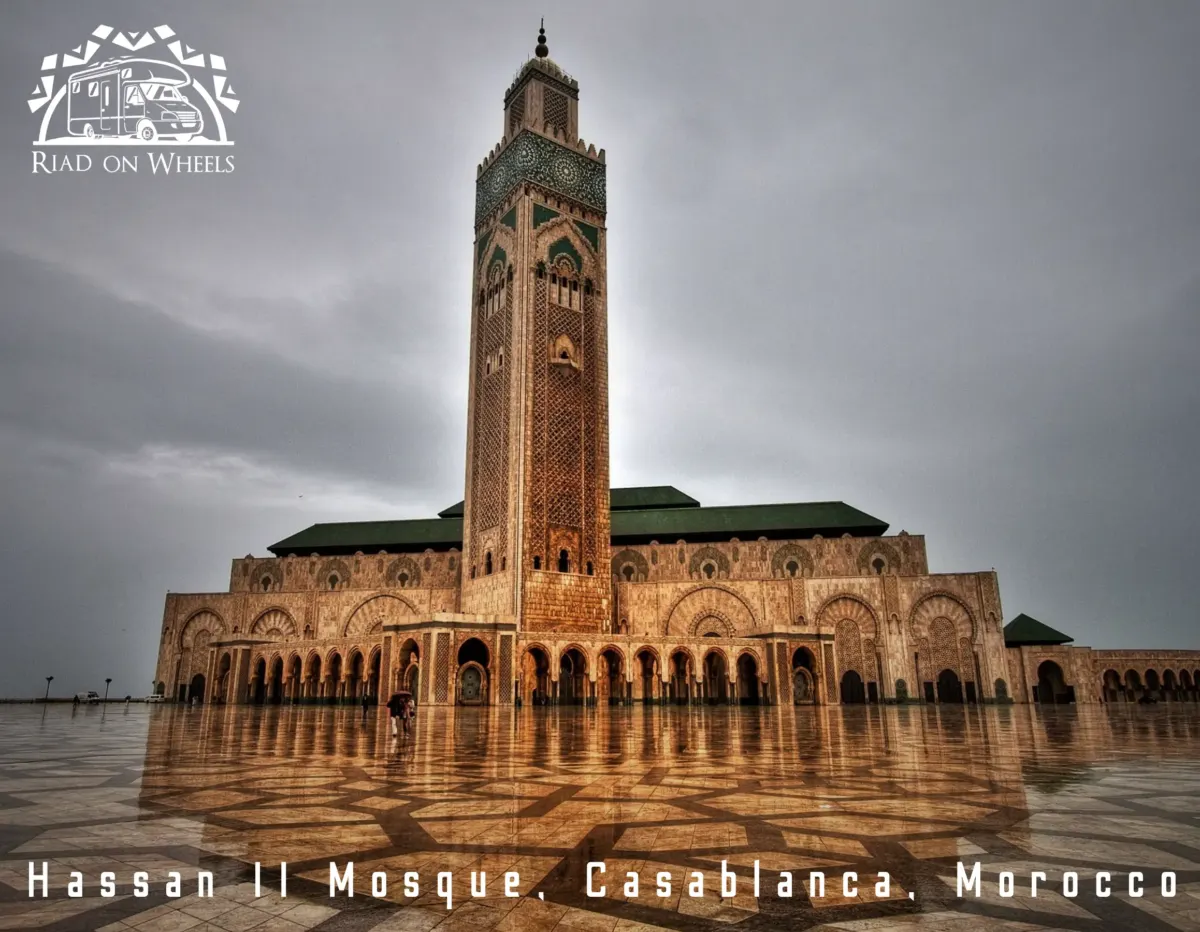 Hassan II Mosque in Casablanca, Morocco
