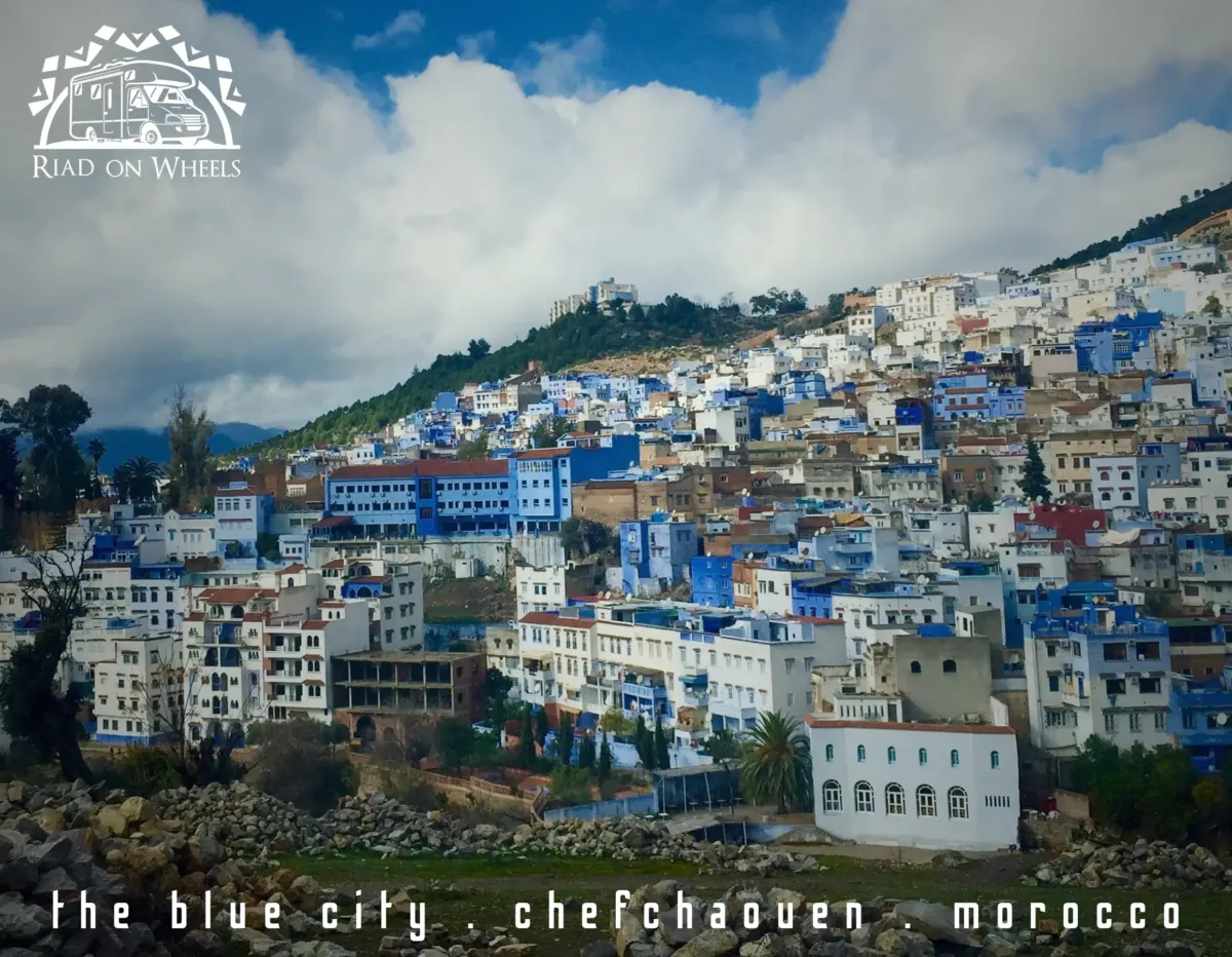 Blue streets of Chefchaouen, Morocco